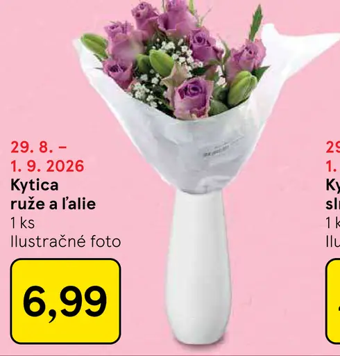 Kytica ruže a ľalie