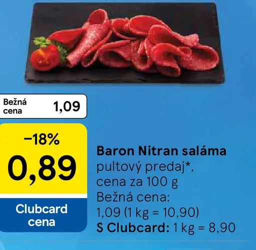Baron Nitran saláma