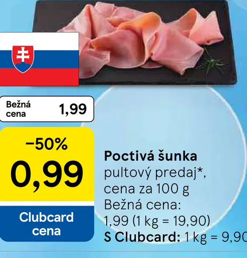 Poctivá šunka