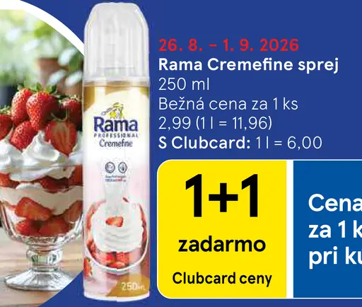 Rama Cremefine sprej