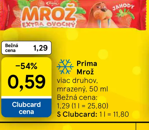 Prima Mrož extra ovocný