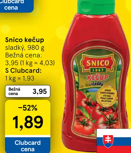 Snico Sladký kečup
