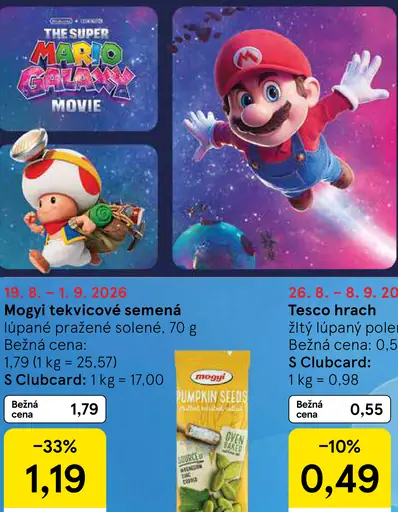 Mogyi Pražené solené tekvicové semená v škrupine