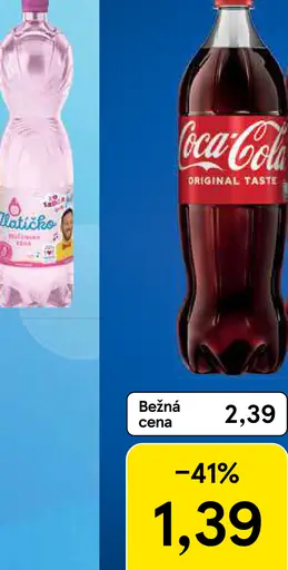 Coca-Cola rôzne druhy