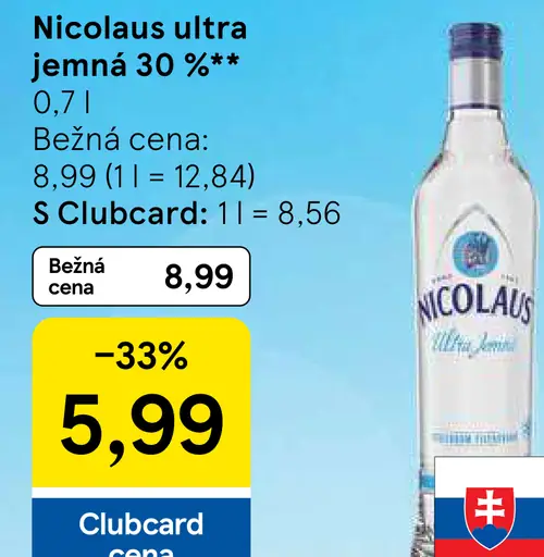 Nicolaus Ultra jemná 30%
