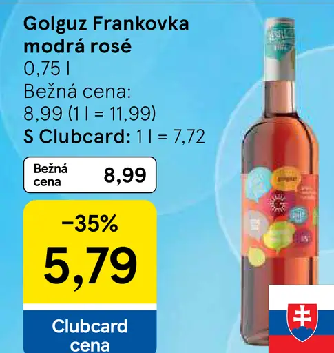 Gol­guz Frankovka modrá rosé