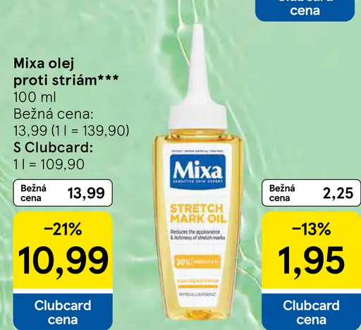 Mixa olej proti striám