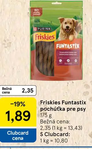 Friskies Funtastix krmivo pre psov