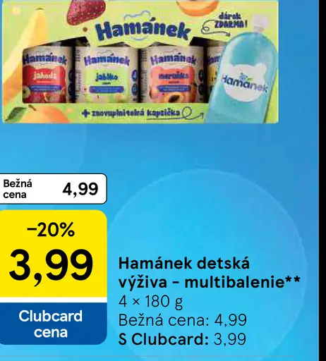 Hamánek detská výživa – multibalenie