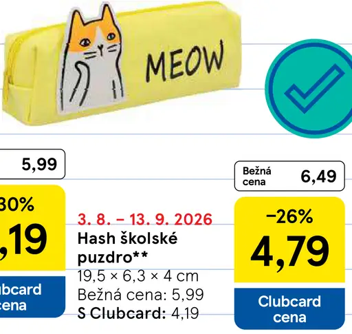 Školské puzdro Hash
