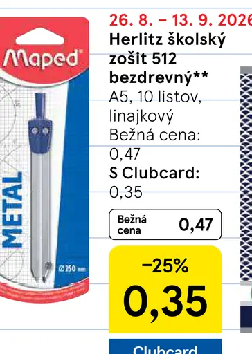 Maped Start kružidlo