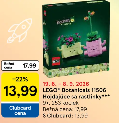 LEGO Botanicals 11506 Hojdajúce sa rastlinky