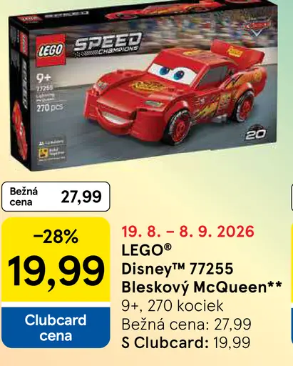 LEGO Disney 77255 Bleskový McQueen