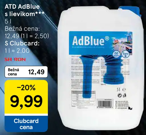 ATD AdBlue s lievikom