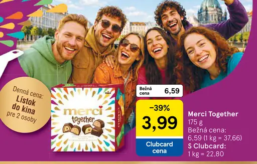 Merci Together bonboniéra