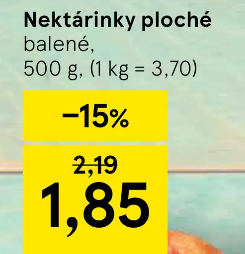 Nektárinky ploché