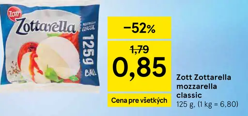 Zott Zottarella Mozzarella Classic