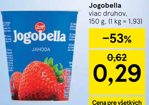 Jogobella, viac druhov