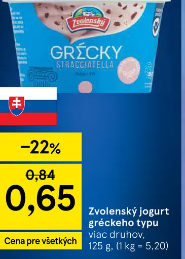 Zvolenský jogurt gréckeho typu