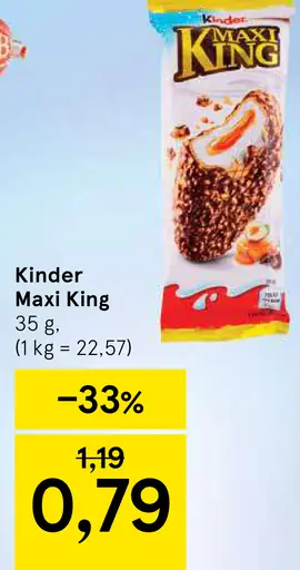 Kinder Maxi King