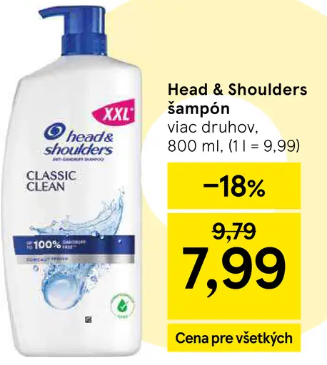 Head & Shoulders šampón