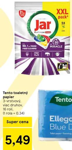Tento toaletný papier 3-vrstvový Elegance Blue Decor