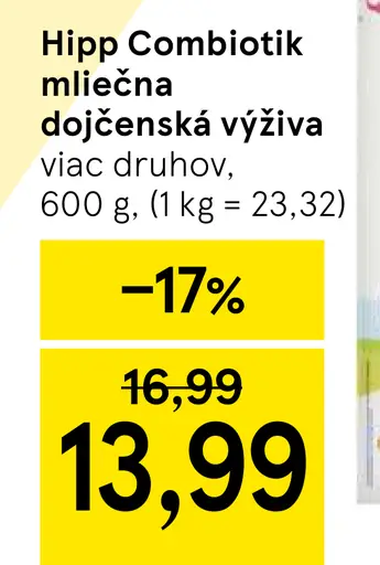Hipp Combiotik mliečna dojčenská výživa