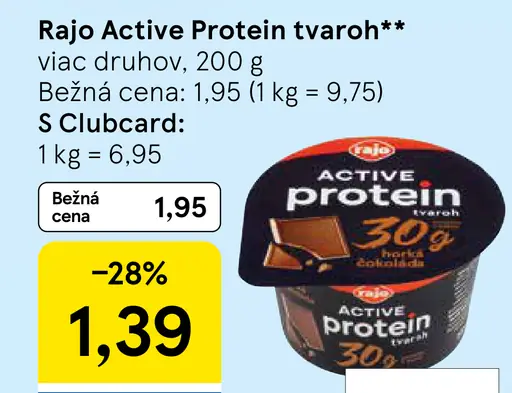 Rajo Active Protein tvaroh
