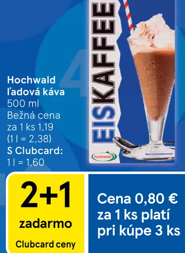 Hochwald ľadová káva