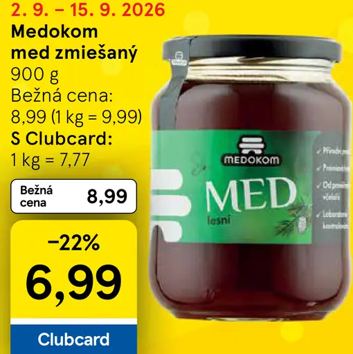 Medokom med zmiešaný