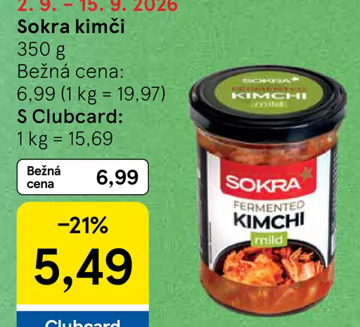 Sokra kimči mild