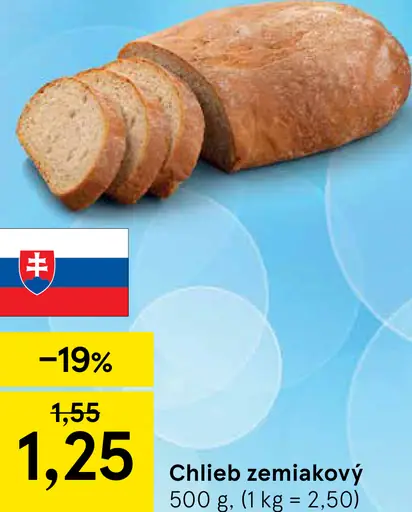 Chlieb zemiakový