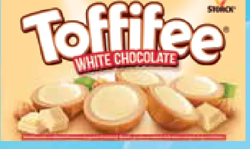 Toffifee s bielou čokoládou
