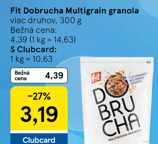 Fit Dobrucha Multigrain Granola
