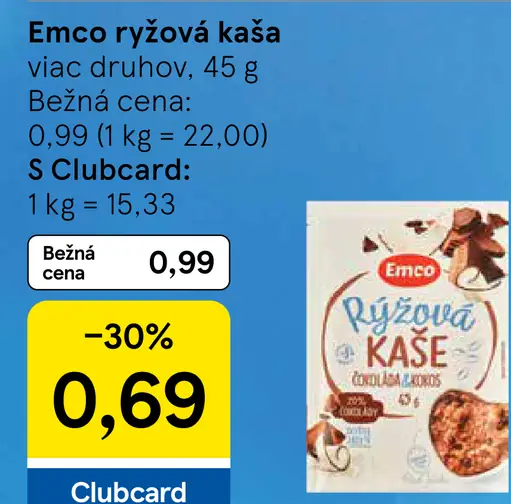 Emco Ryžová kaša