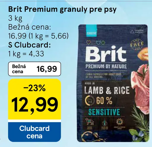 Brit Premium granuly pre psy