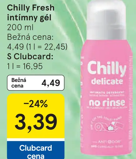 Chilly Delicate intímny gél