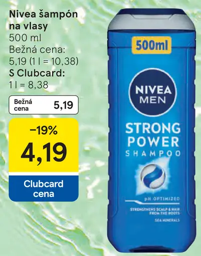 Nivea šampón na vlasy