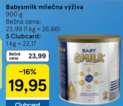 Babysmilk mliečna výživa