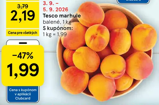 Tesco marhule