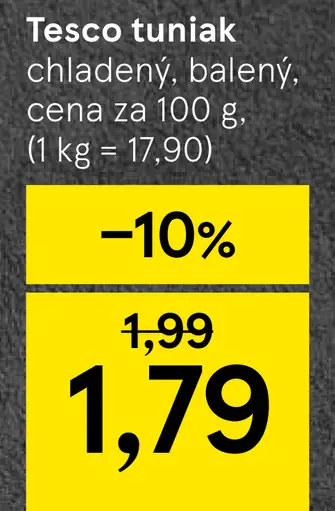 Tesco tuniak