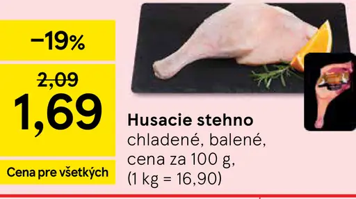Husacie stehná