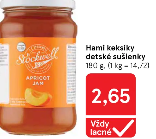 Stockwell & Co. marhuľový džem