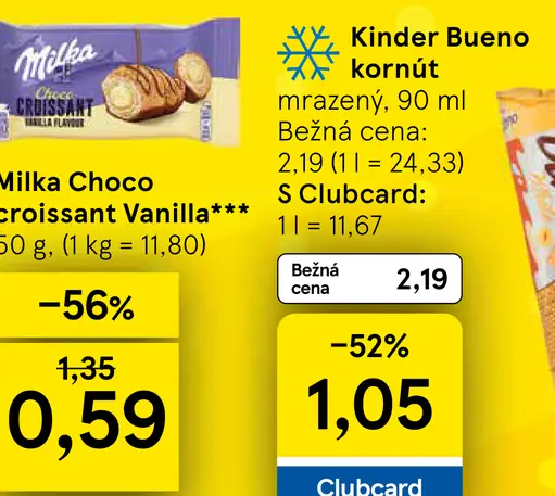 Milka Choco croissant Vanilla