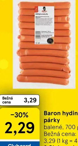 Baron hydinové párky