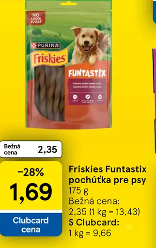 Friskies Funtastix krmivo pre psov
