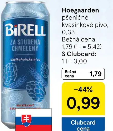 Hoegaarden Pšeničné kvasinkové pivo