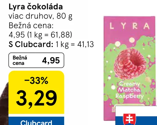 Lyra čokoláda