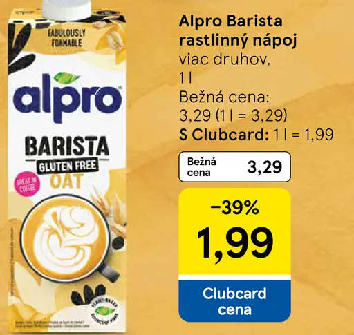 Alpro rastlinný nápoj