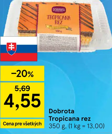 Dobrota Tropicana rez